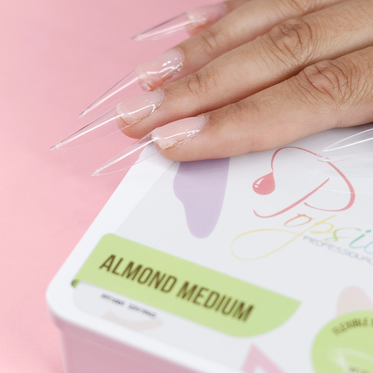 Almond Medium French Tip