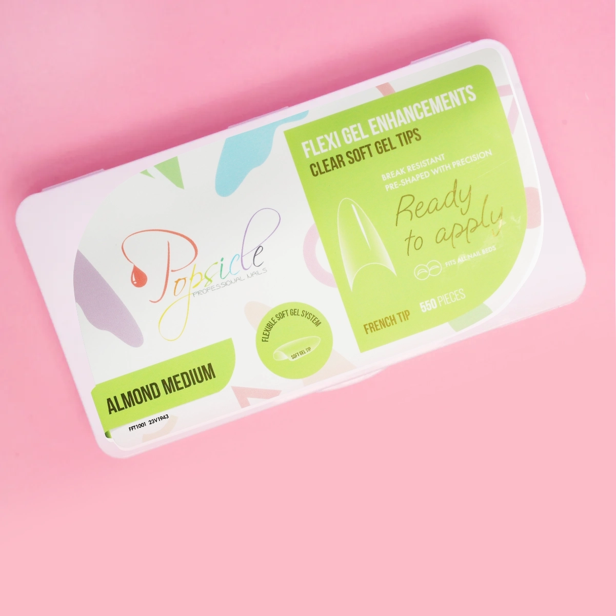 Almond Medium French Tip