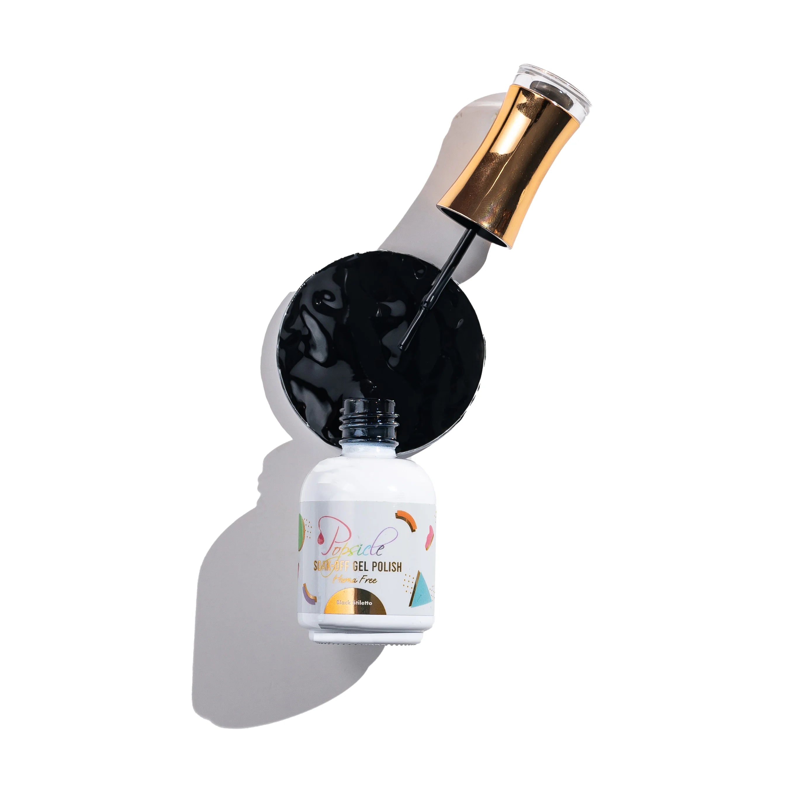 Black Stiletto HEMA Free Gel Polish