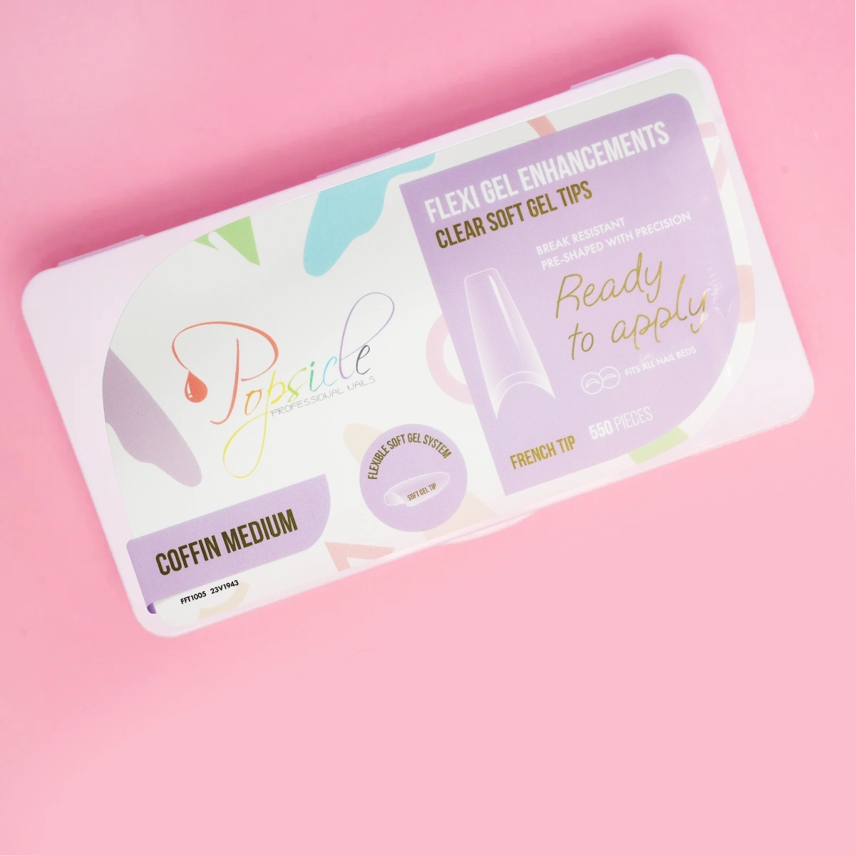 Coffin Medium French Tip