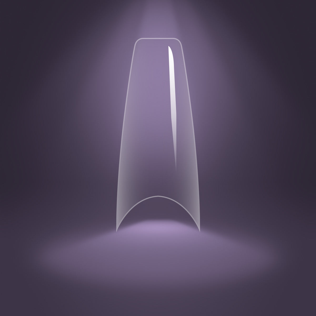 Coffin Medium French Tip