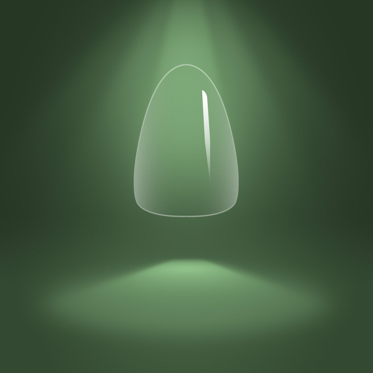 Almond Extra Short Pre-Etched Full Cover Flexi Gel Soft Gel Tips