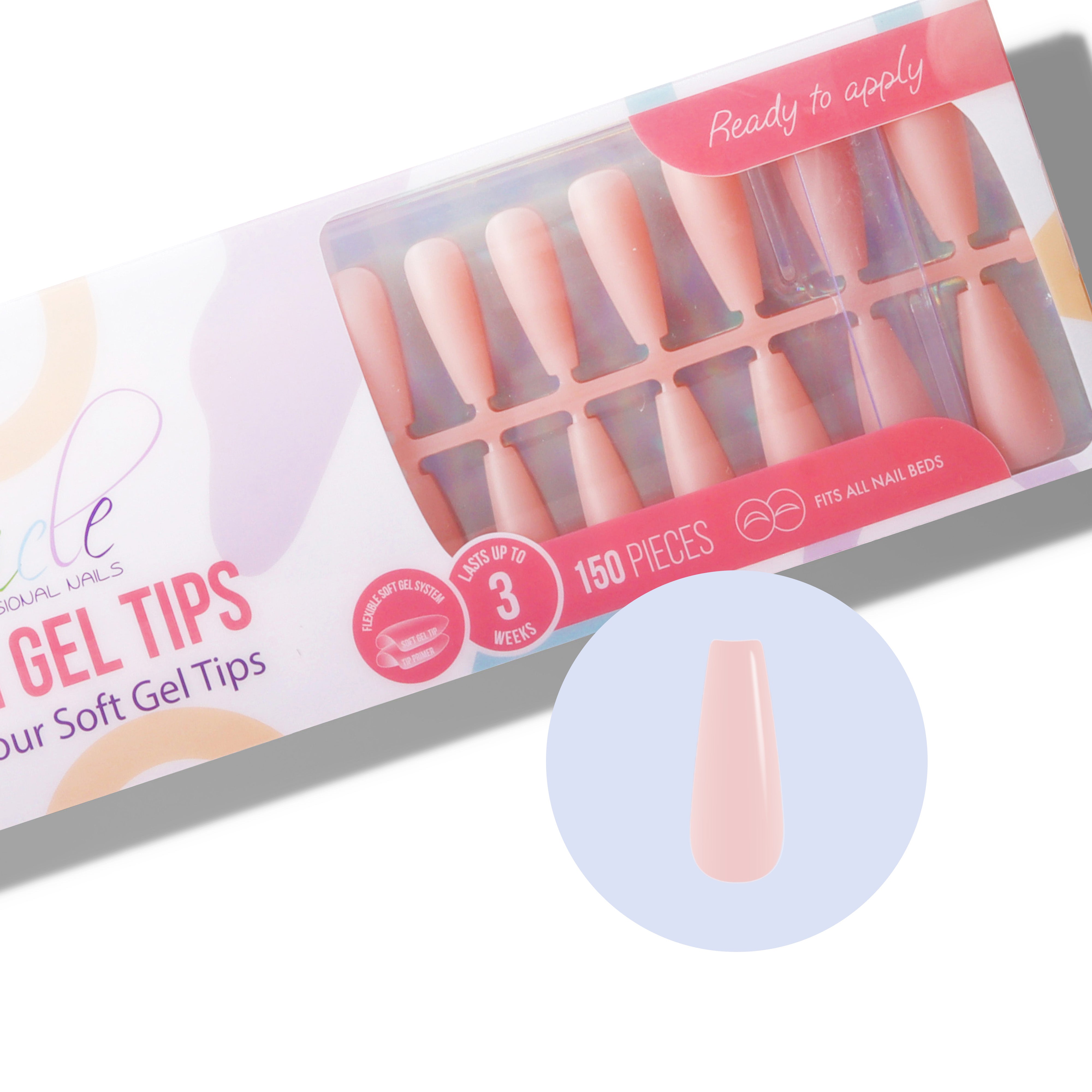 Light Pink Ballerina Long Flexi Soft Gel