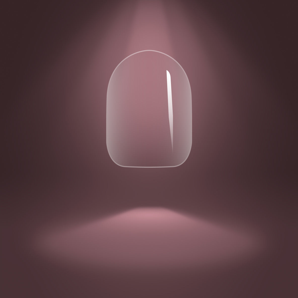 Round Extra Short Pre-Etched Full Cover Flexi Gel Soft Gel Tips