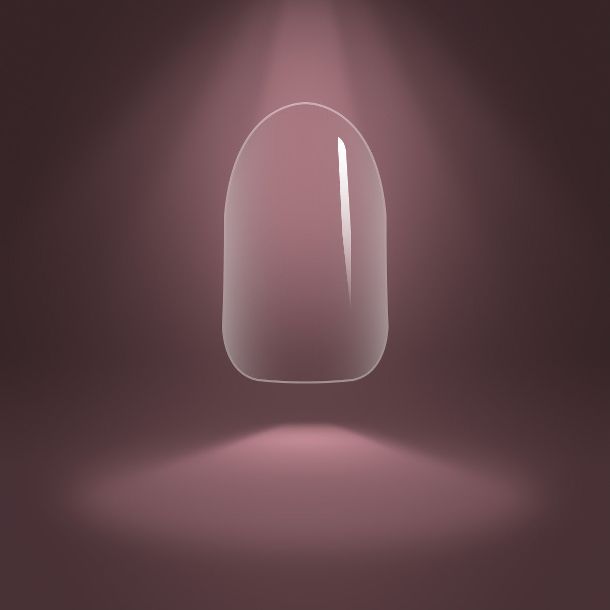 Round Short Pre-Etched Full Cover Flexi Gel Soft Gel Tips