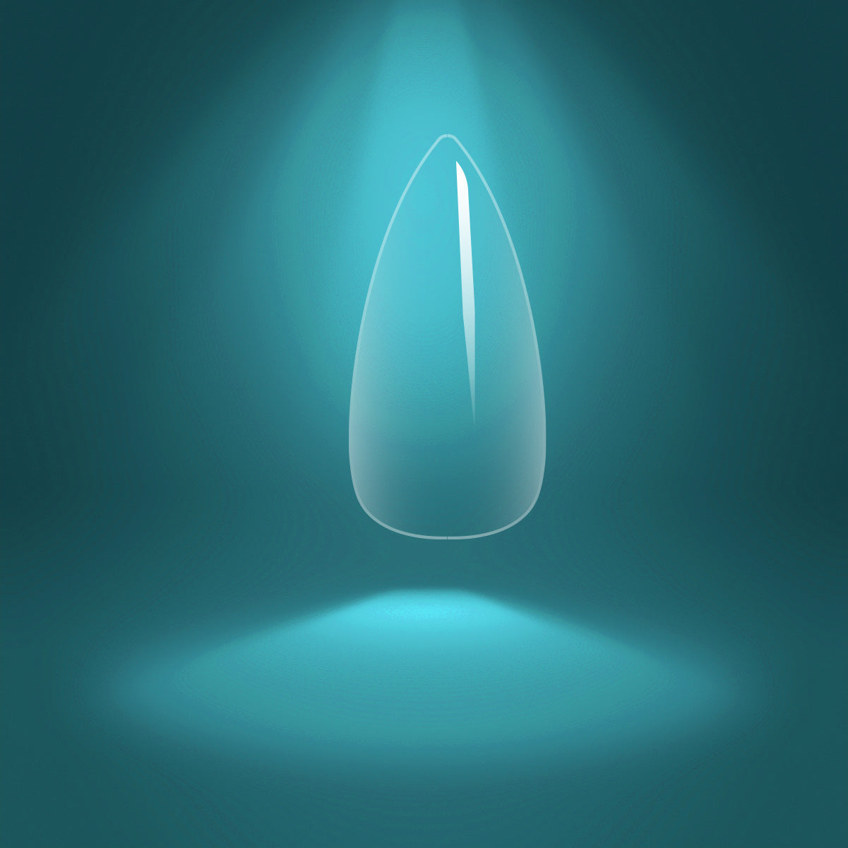 Stiletto Short Pre-Etched Full Cover Flexi Gel Soft Gel Tips