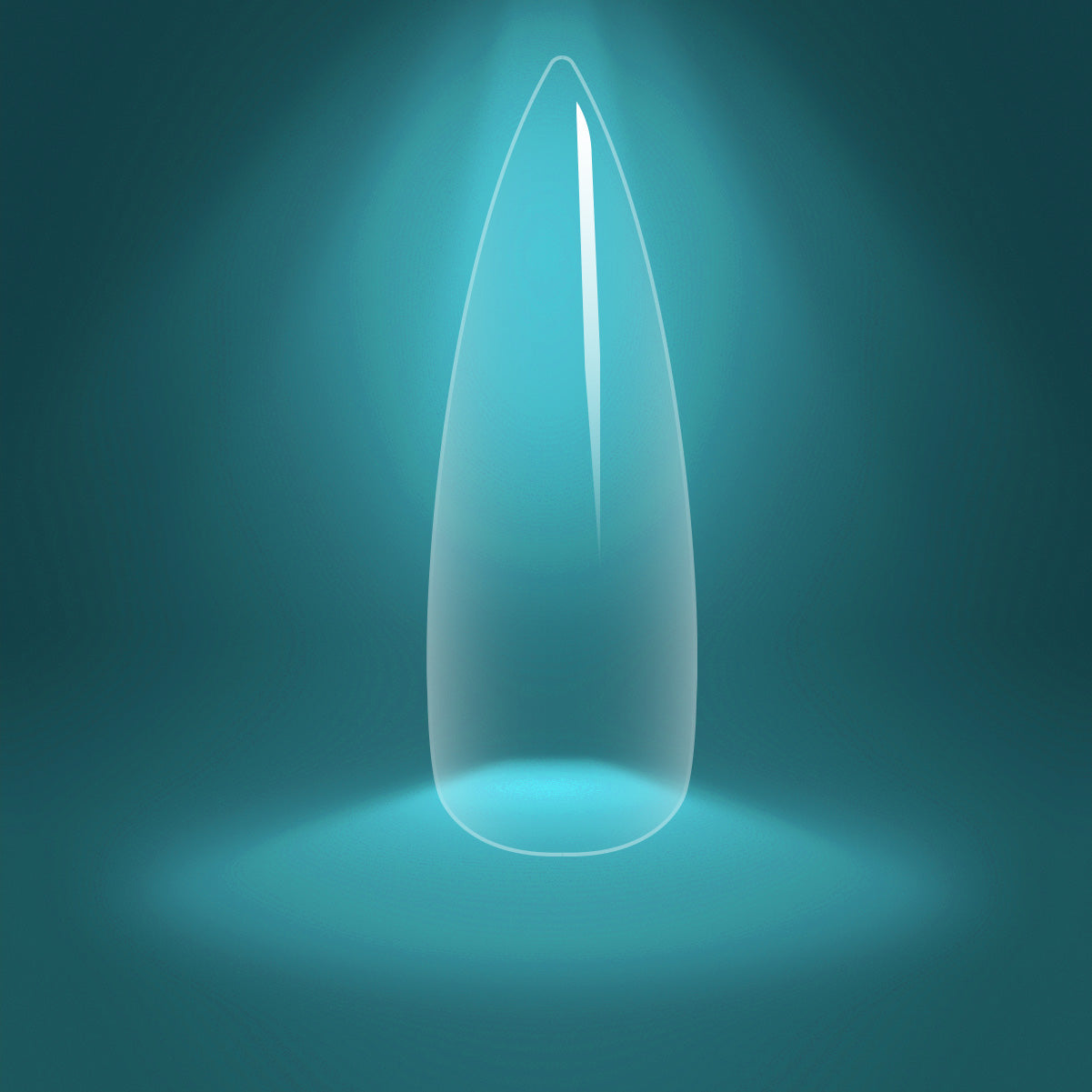 Stiletto Medium Full Cover Flexi Gel Soft Gel Tips