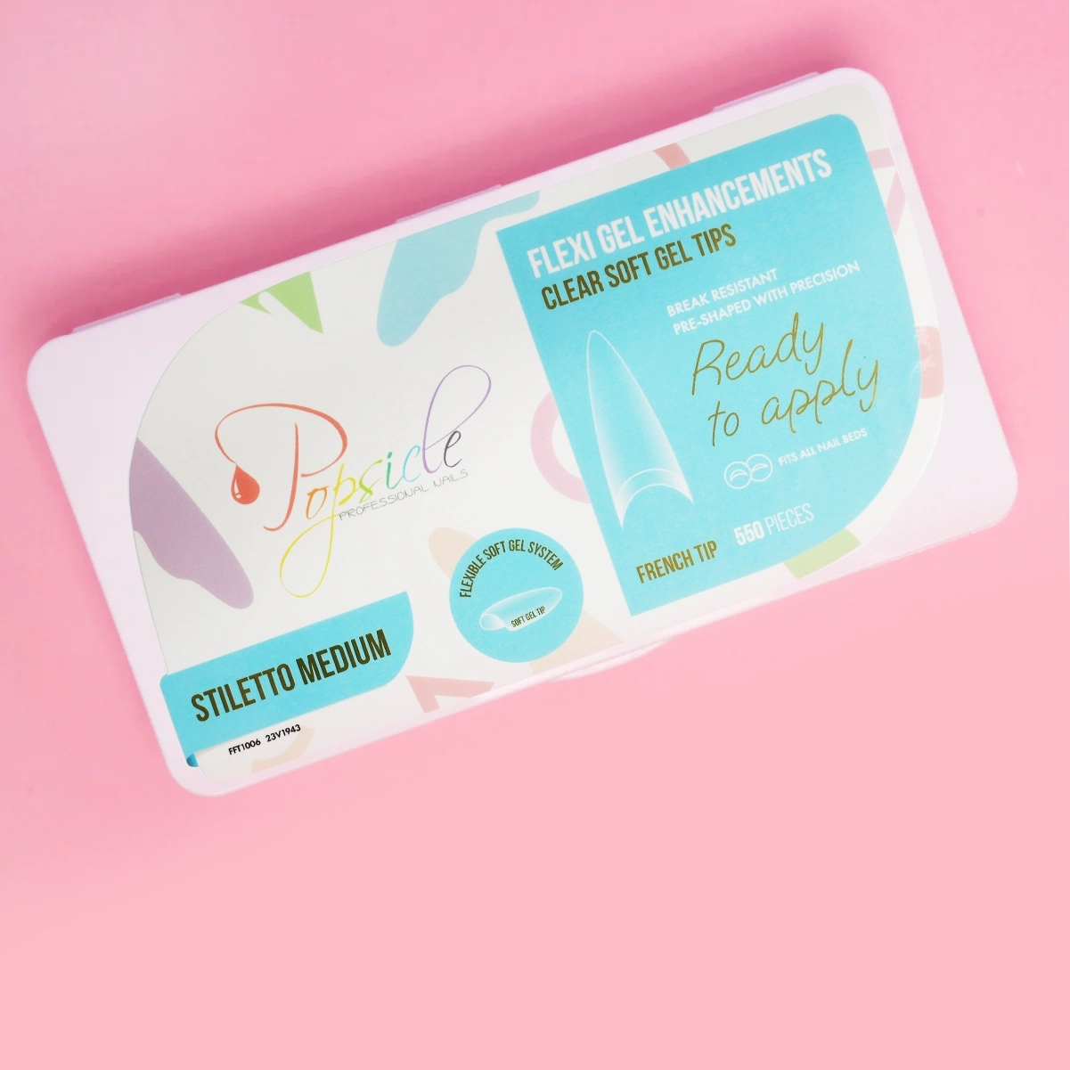 Stiletto Medium French Tip