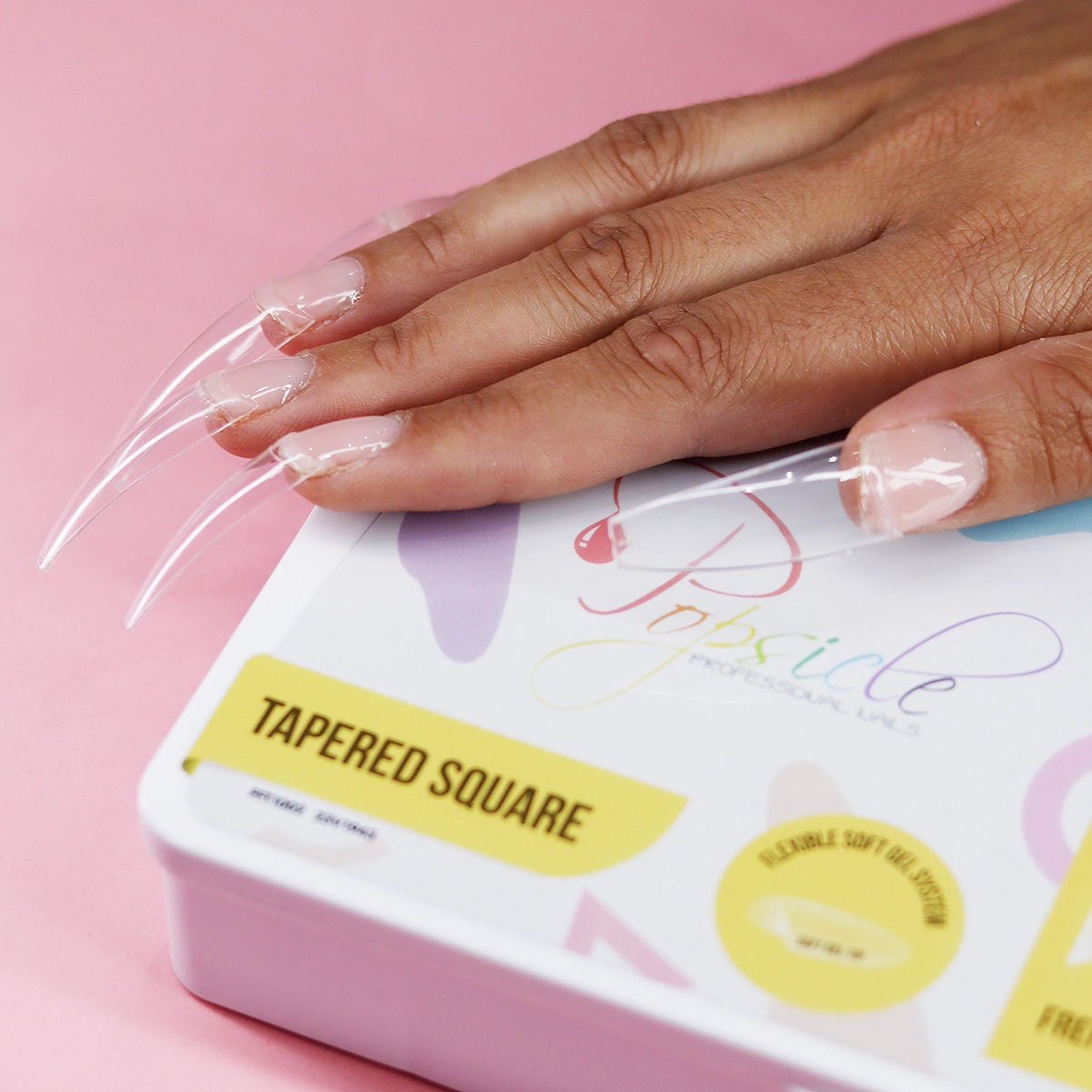 Tapered Square French Tip