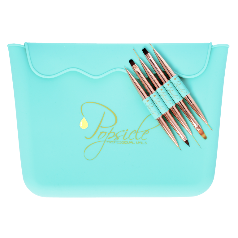 Nail Art Brush Set with Bag