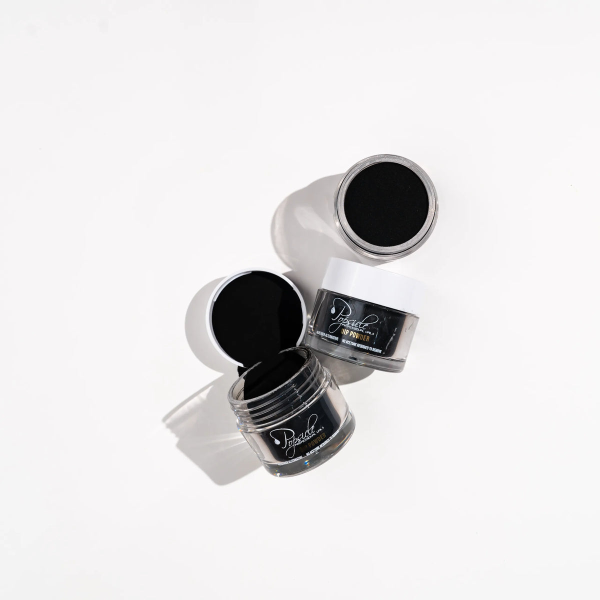 Black Stiletto Dip Powder